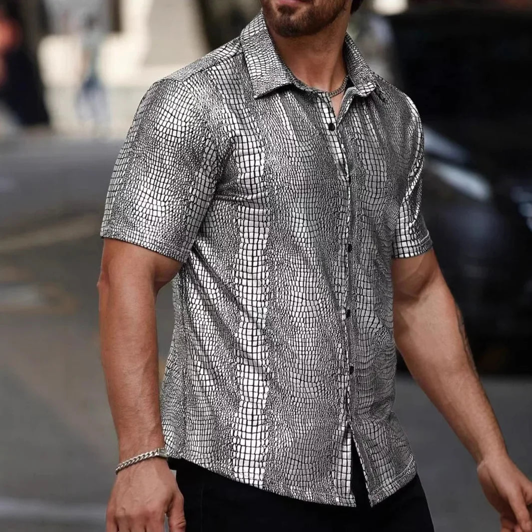 Python Mirage Button-Up