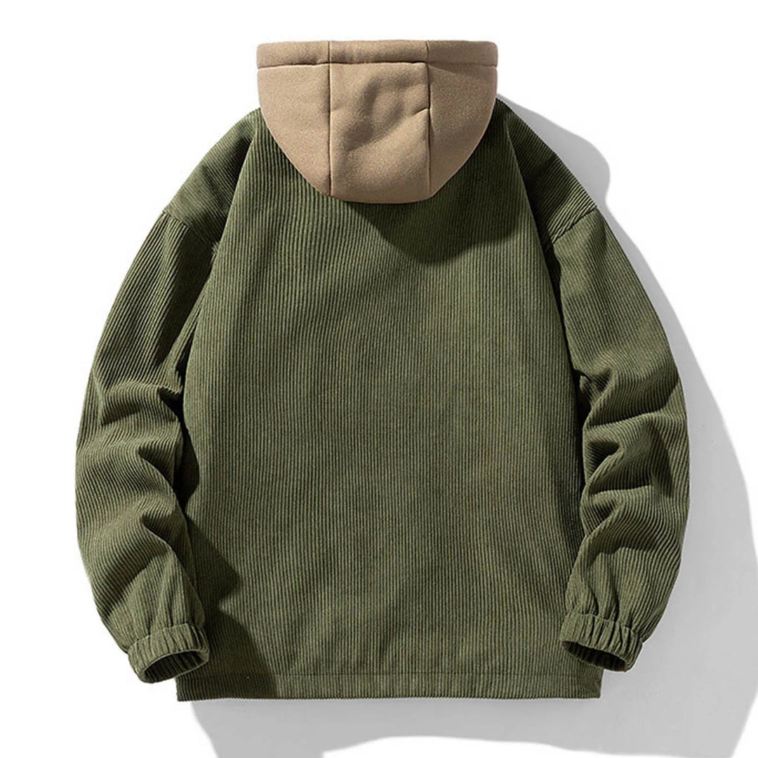 Ridgeway Hooded Corduroy Jacket