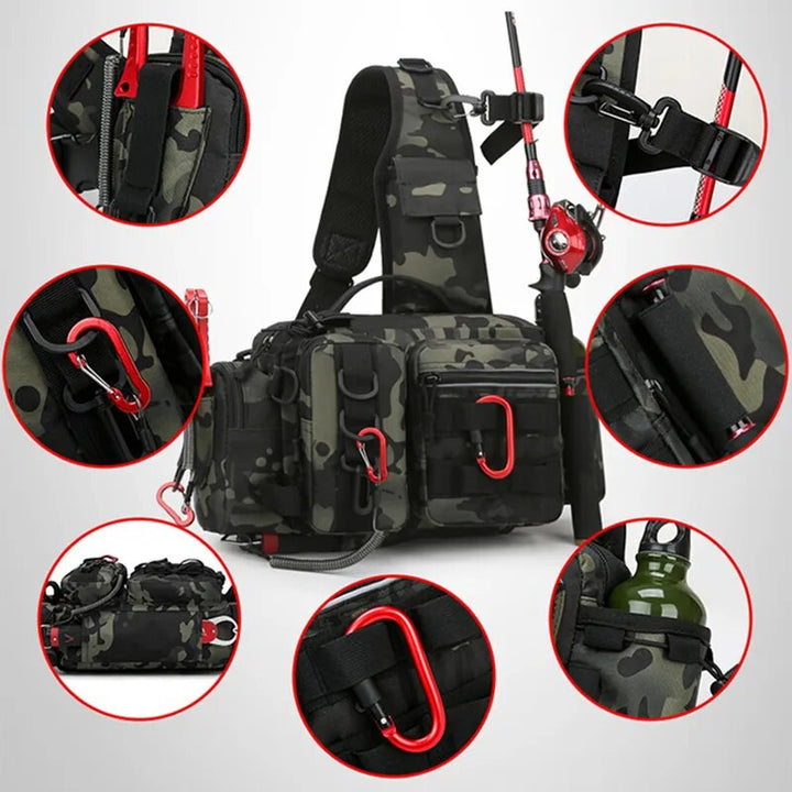 Master Angler's Tackle Sling Bag