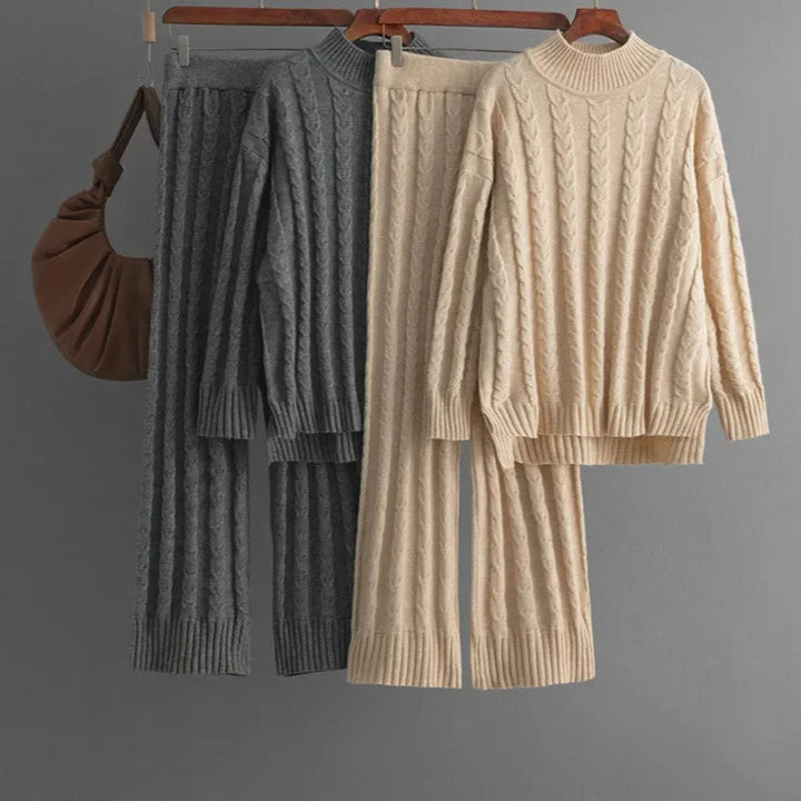 Marlowe Cable Knit Set
