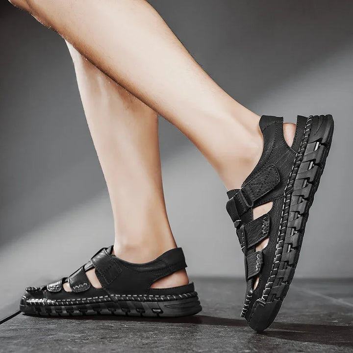 Bravaro Leather Sandals