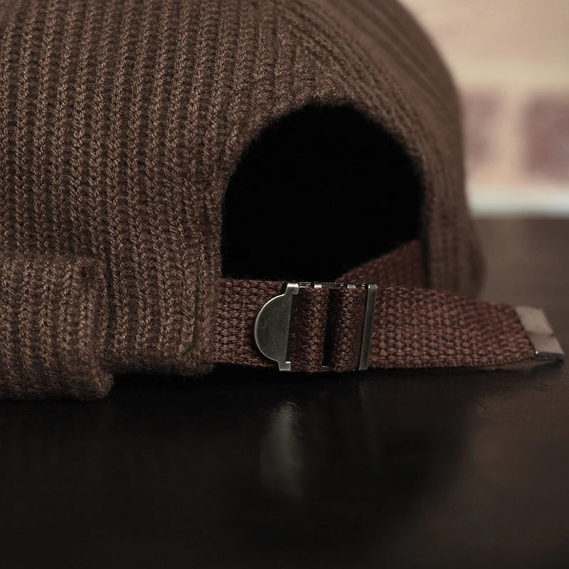 Retro Biker Brimless Winter Hat