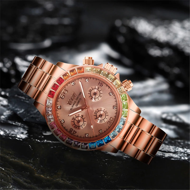 Spectrum Rose Gold Chronograph