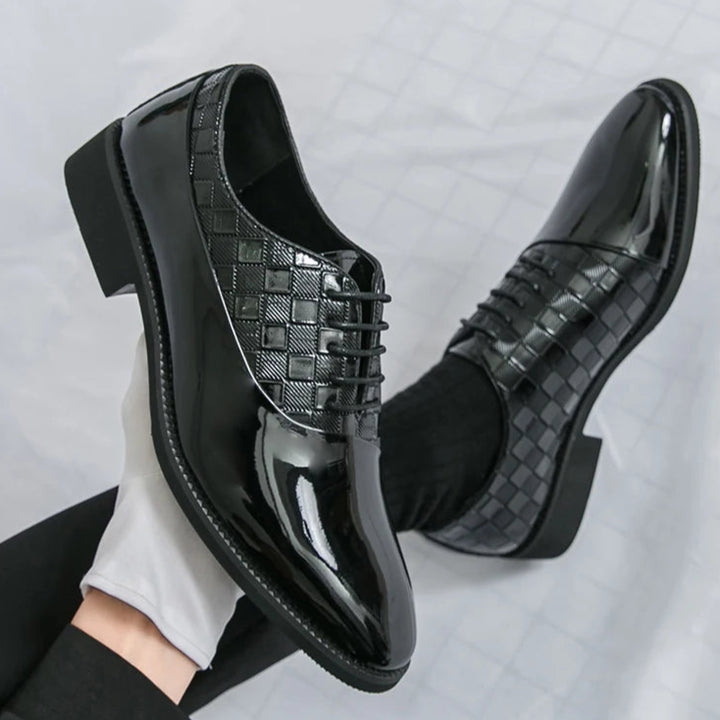 Prestige Grid Oxfords