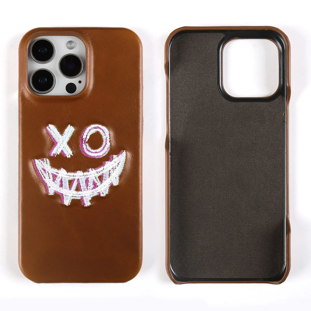 Chaos Leather iPhone Case