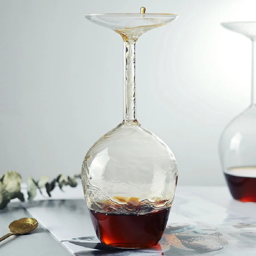 Upside Decanter Glass