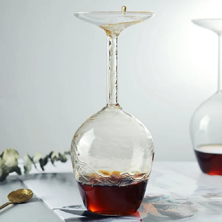 Upside Decanter Glass