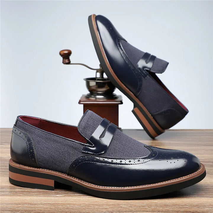 Sorrento Split-Tone Loafers