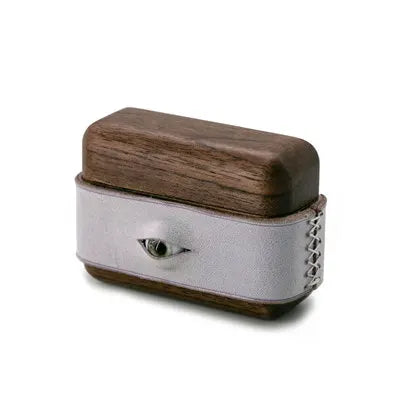 Glaring Gaze Leather AirPods Case