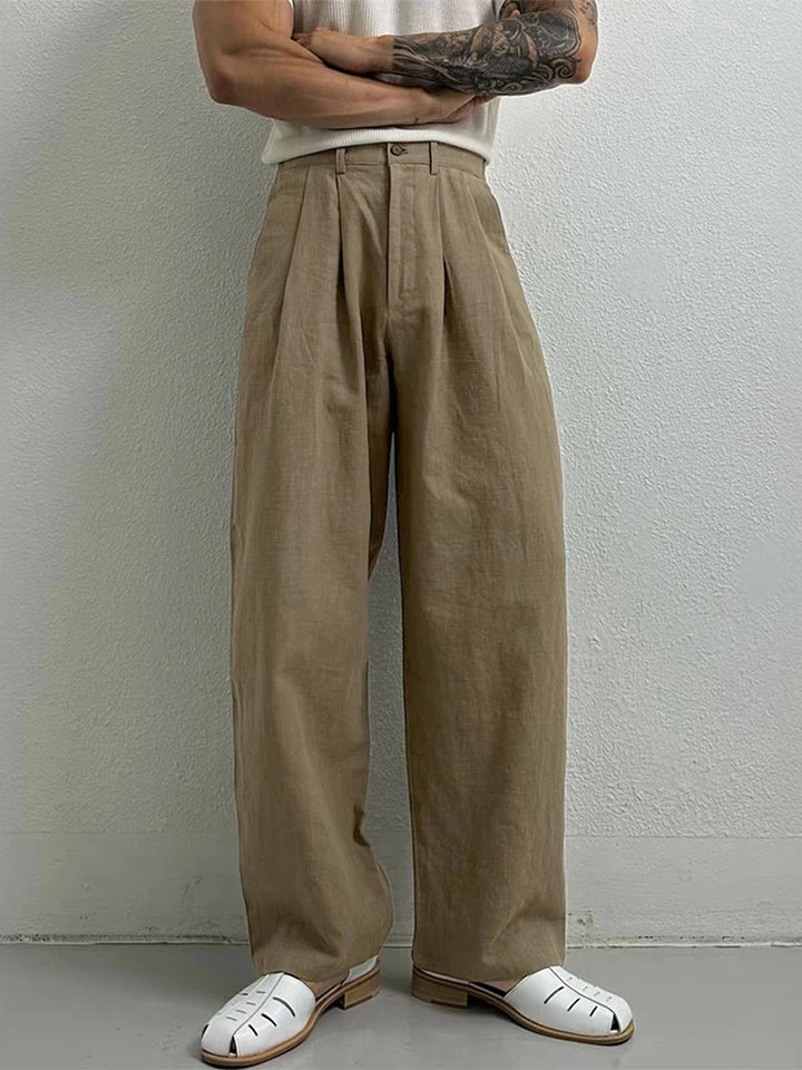 Driftcut Linen Trousers