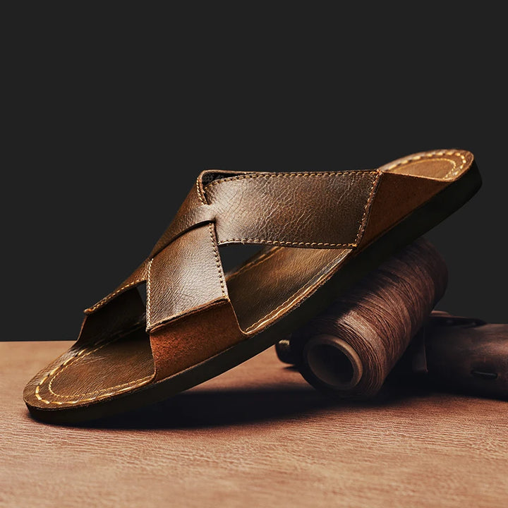 Leonardo Leather Sandals