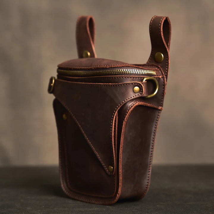 Outrider Genuine Leather Waist Bag