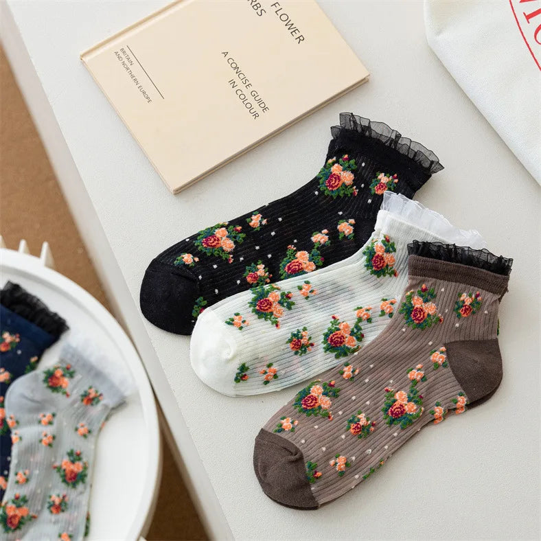 Heirloom Lace Socks