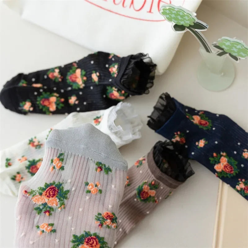 Heirloom Lace Socks