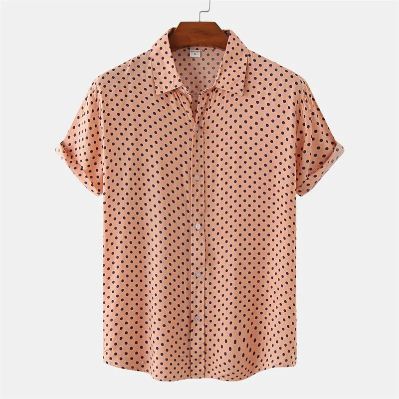 Tavari Casual Polka Dot Shirt