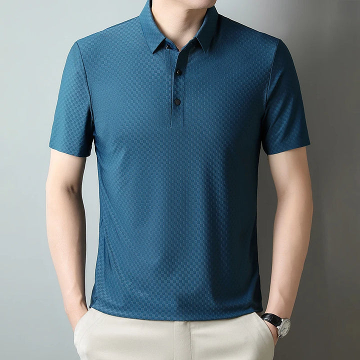 Milan Grid-Silk™ Polo