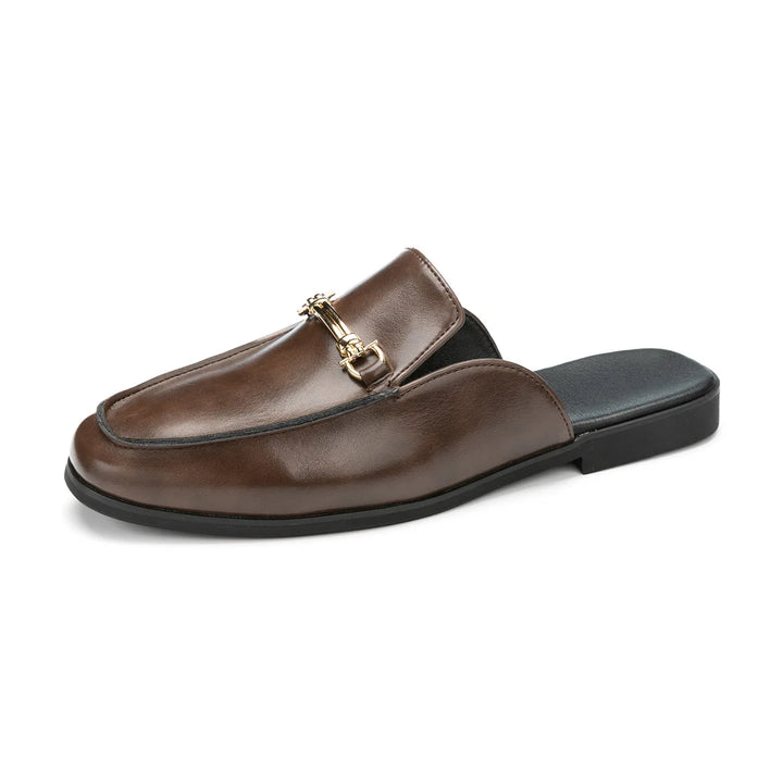 Giorgio Vasari Leather Slides