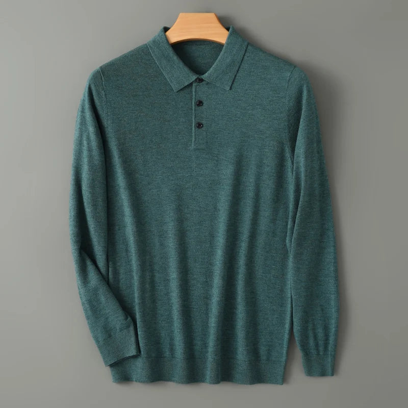 Goldbourne 100% Merino Wool Polo