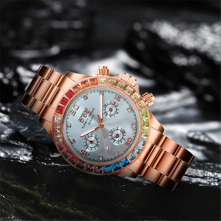 Spectrum Rose Gold Chronograph