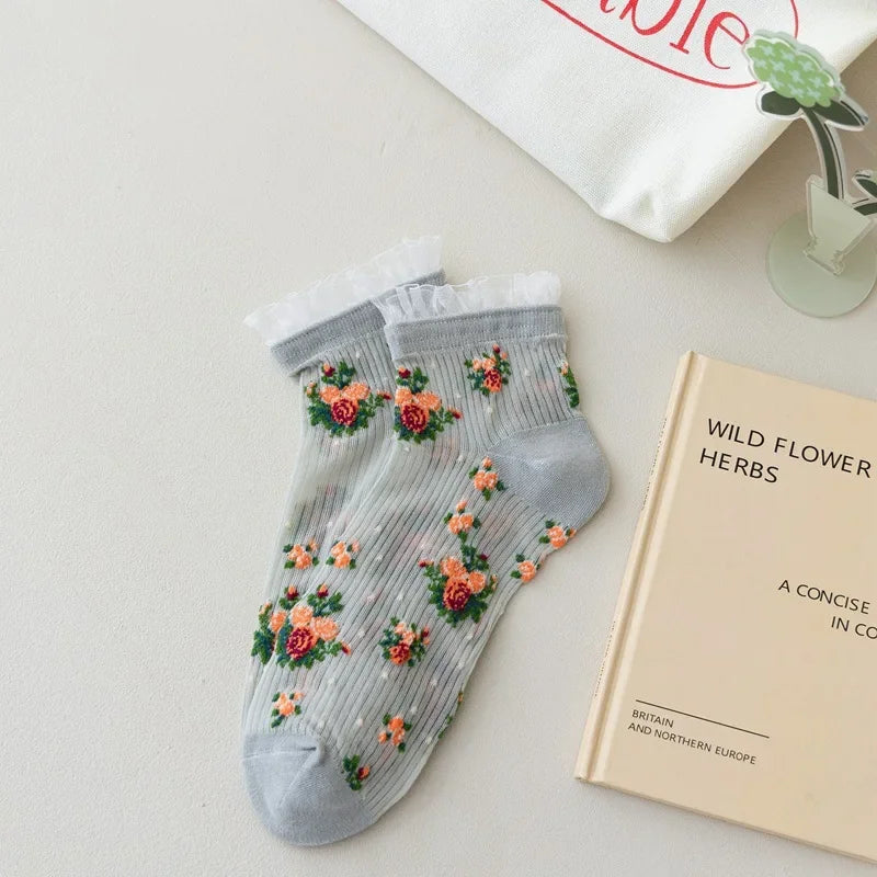 Heirloom Lace Socks
