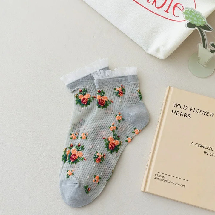 Heirloom Lace Socks