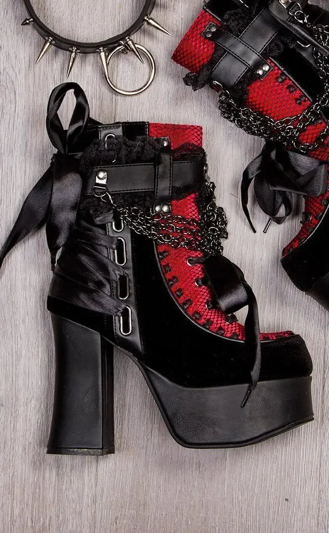 Dahlia Corset Heels