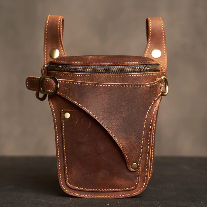Outrider Genuine Leather Waist Bag