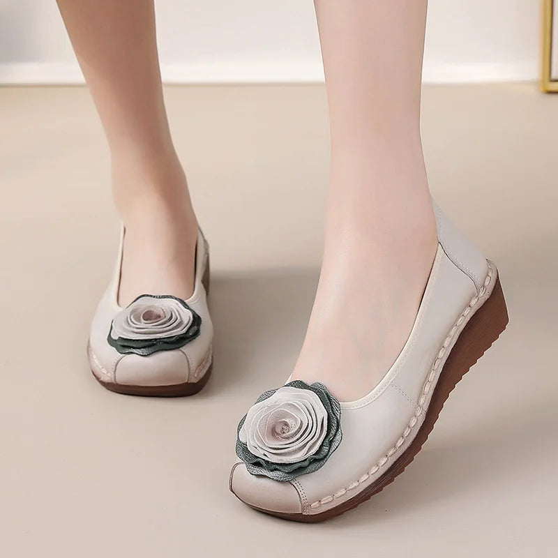 Rosette Heirloom Slip Ons