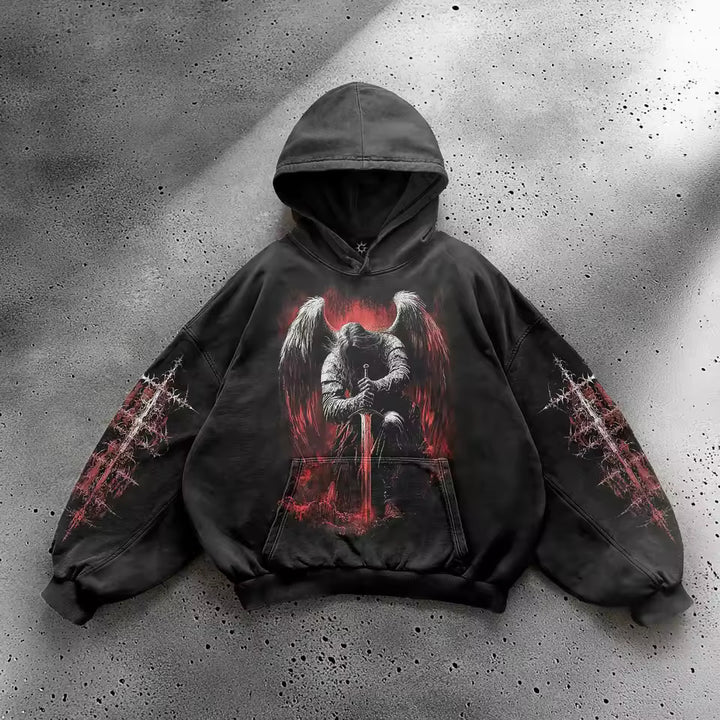 Divine Warrior Graphic Hoodie