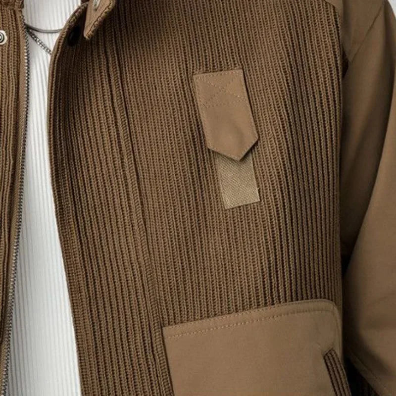 Primo Patchwork Corduroy Jacket