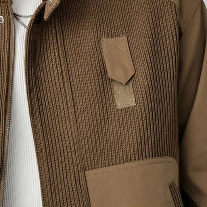 Primo Patchwork Corduroy Jacket