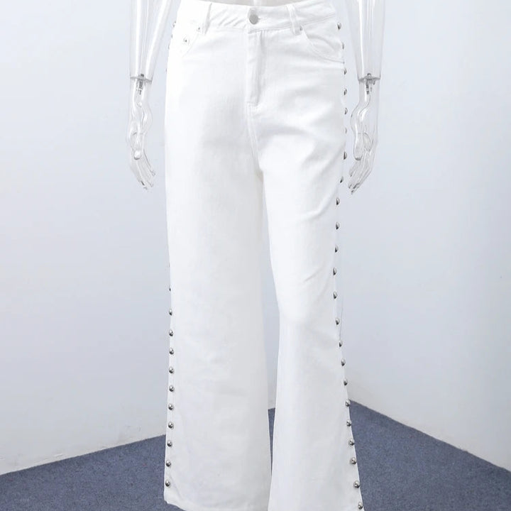 Roxanna Side Stud Jeans