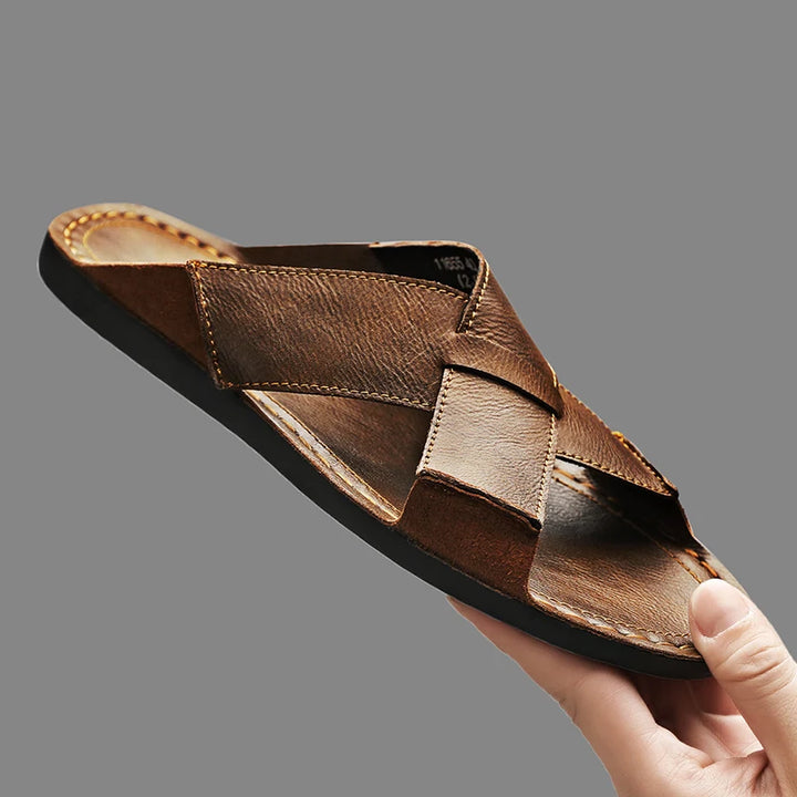 Leonardo Leather Sandals