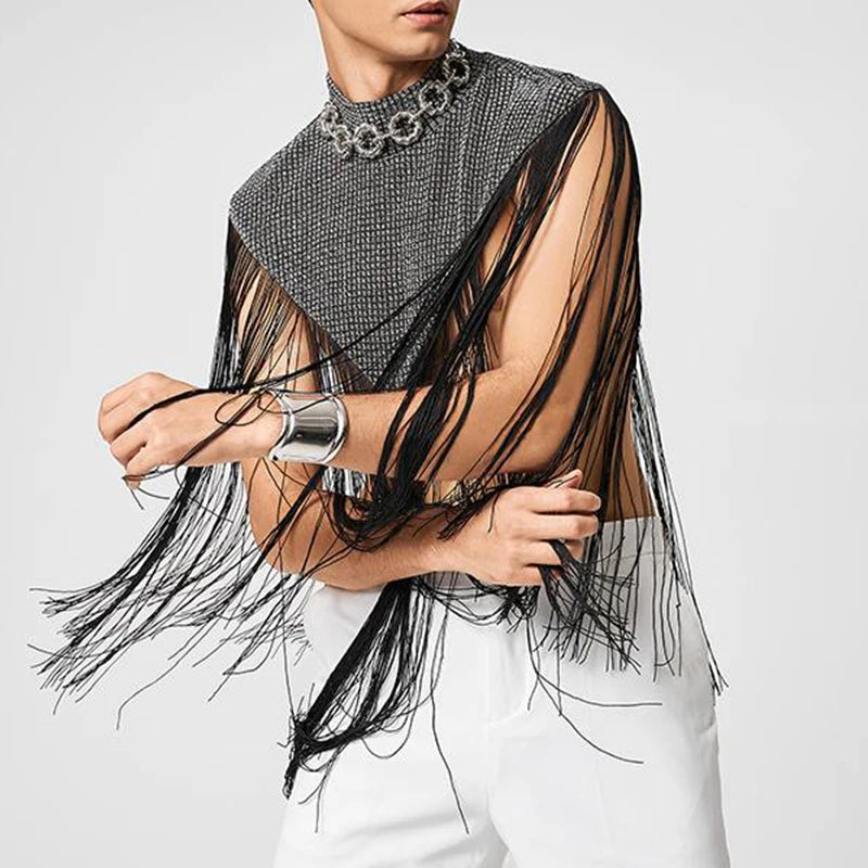 Midknight Tassel Tank
