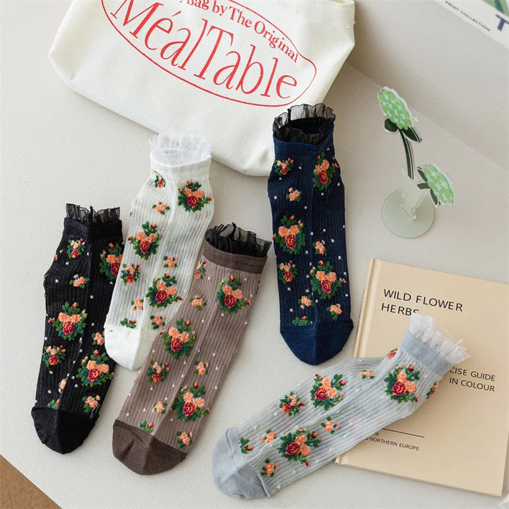 Heirloom Lace Socks