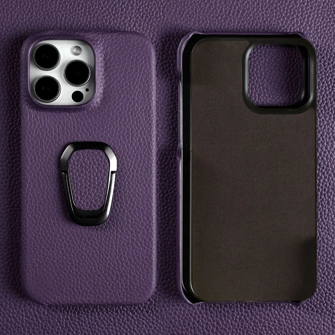 Pivot Frame Leather iPhone Case