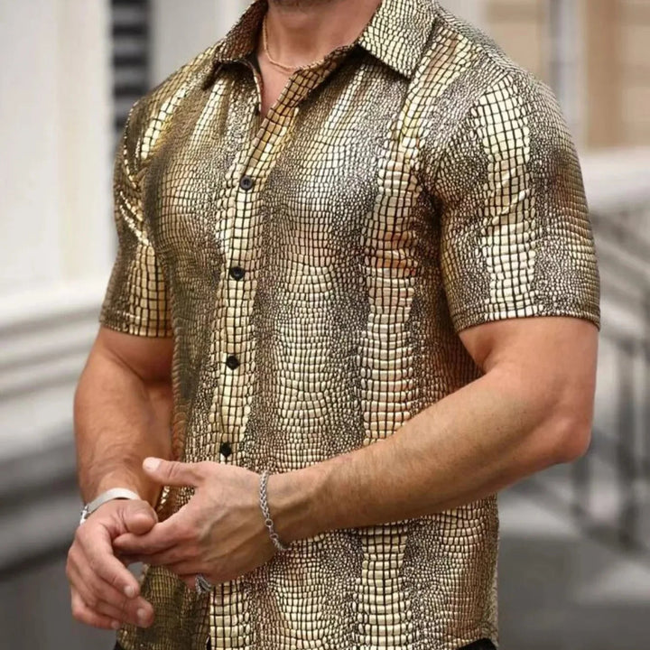 Python Mirage Button-Up