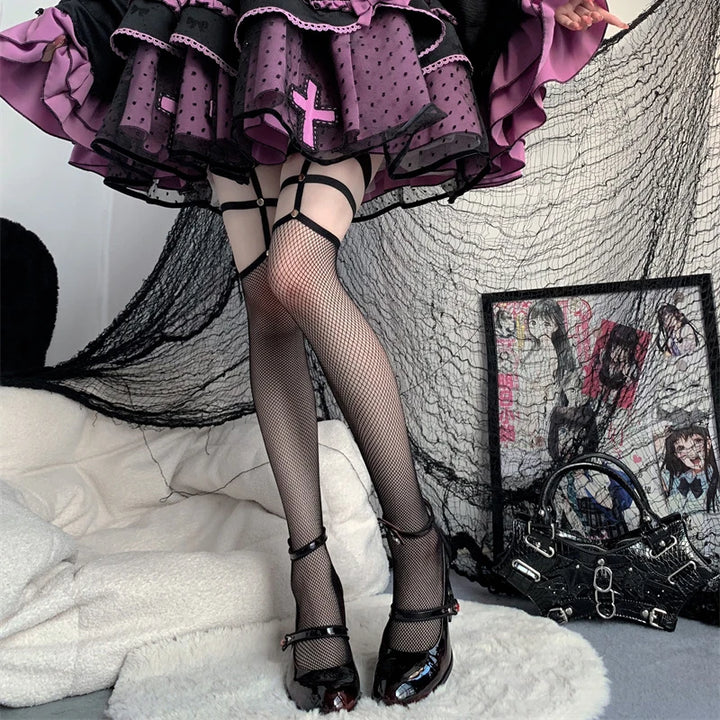 Scarlet Thorn Gothic Heels