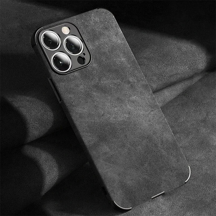 Atlas Tumbled Leather iPhone Case