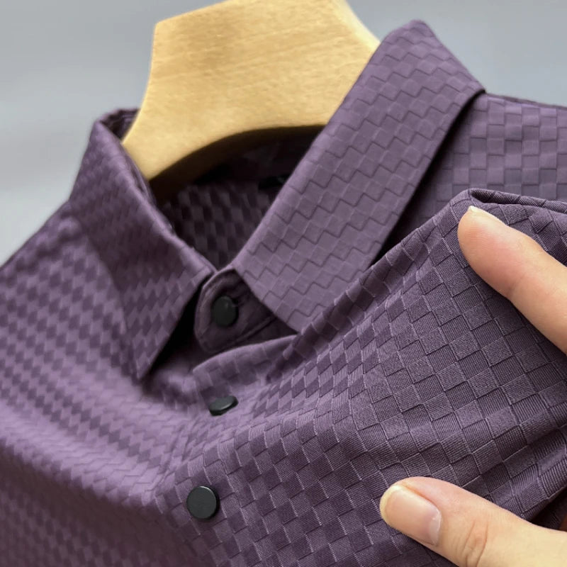 Milan Grid-Silk™ Polo