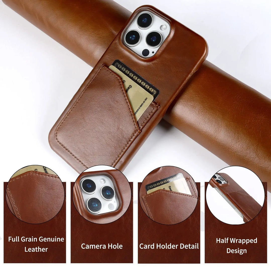 Ledger Leather iPhone Case