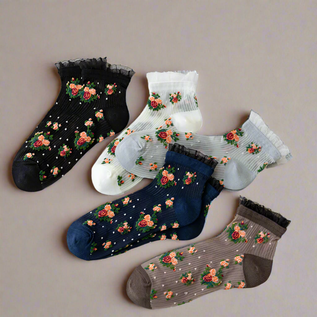 Heirloom Lace Socks