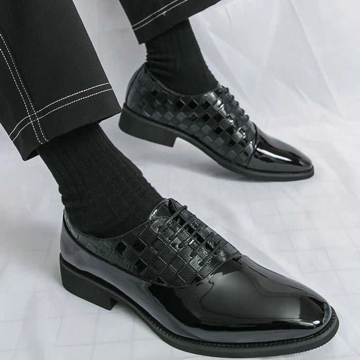 Prestige Grid Oxfords