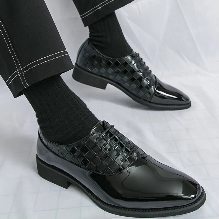 Prestige Grid Oxfords