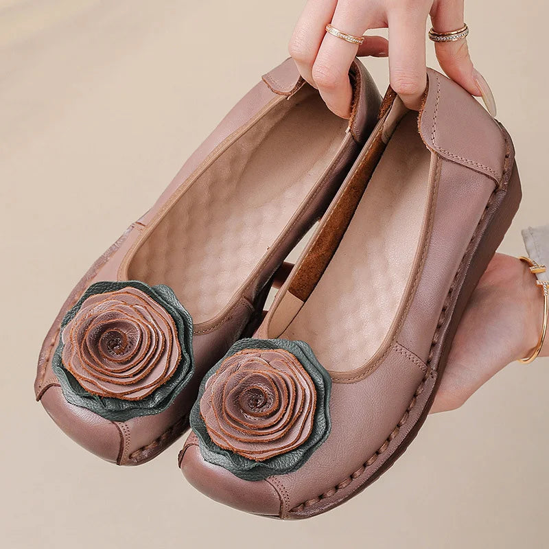Rosette Heirloom Slip Ons