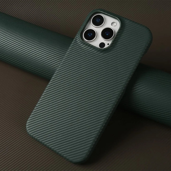 Axis Carbon Fiber Leather Case