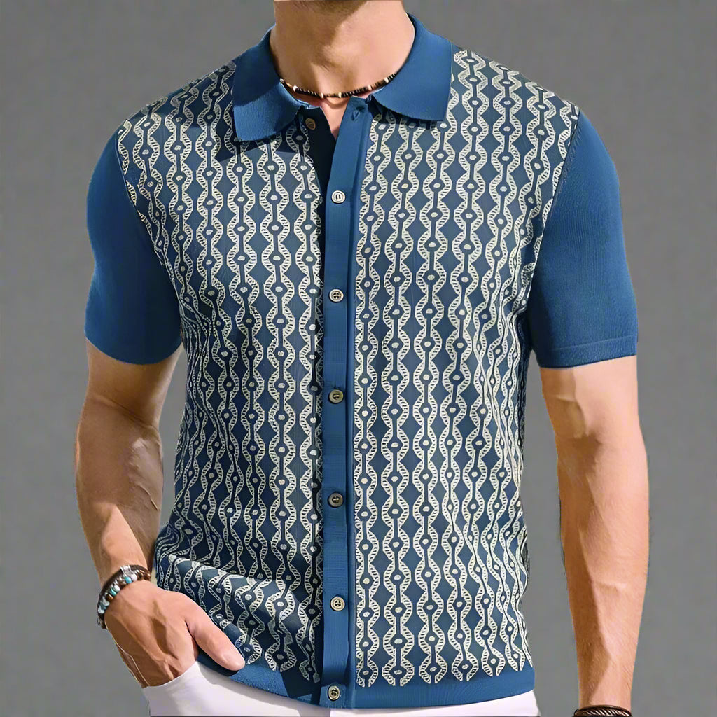Monaco™ Chain Link Polo