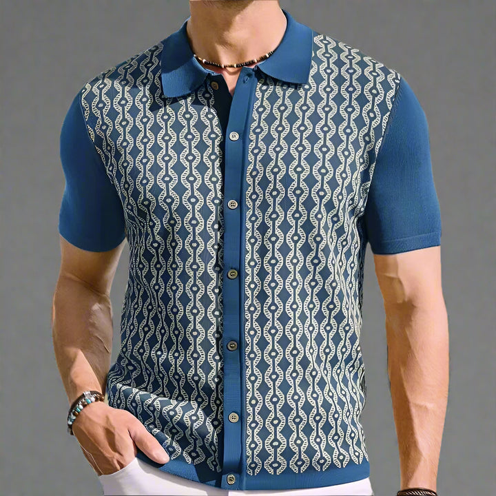 Monaco™ Chain Link Polo