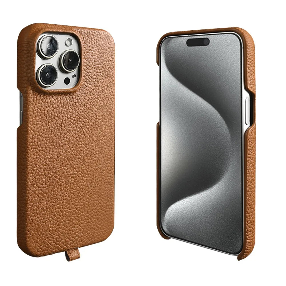Ace Genuine Leather iPhone Case