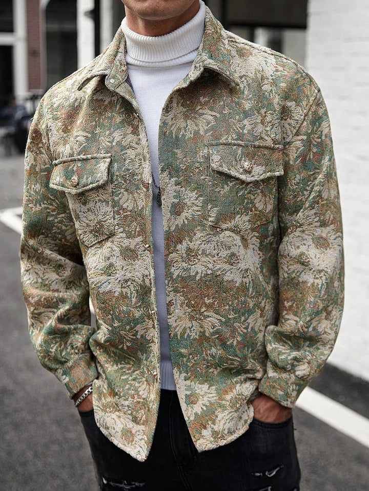 Baroque Bloom Overshirt